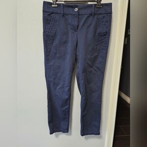 LOFT Dark Blue Chino Pants